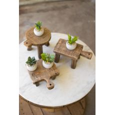 Cutting Board Risers - One Each Design Set of 3