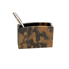 Tiger Eye Marble Pen Cup