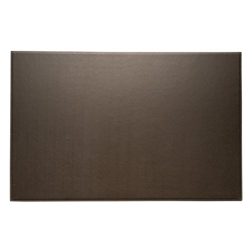 Coco Brown Leather 18x28 Desk Pad