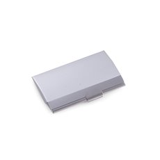 Stainless Steel Business Card Case with Brushed Finish