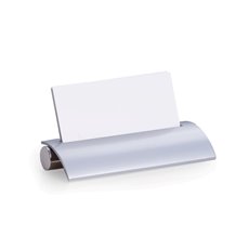 Shiny and Satin Finished Silver Plated Business Card Holder