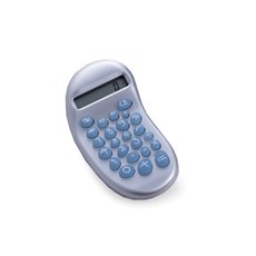 Ergonomic Calculator with Satinized Pearl Finish