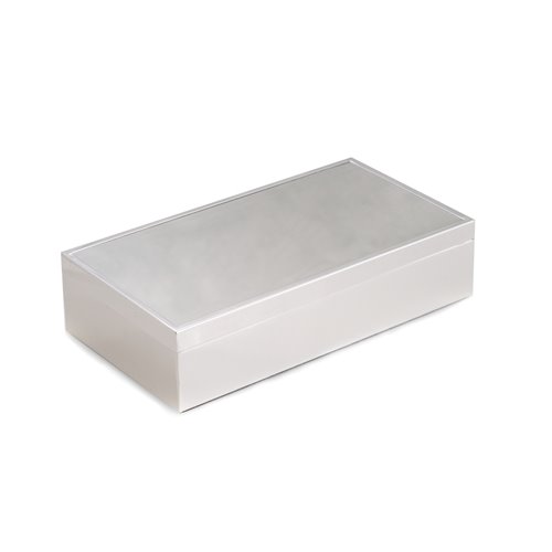 Silver Plated Box with Removable Lid and Velvet Lined