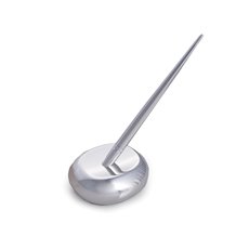 Silver Plated Oval Pen Stand with Pen