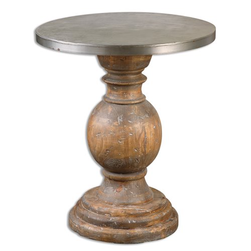 Uttermost Blythe Wooden Accent Table