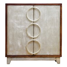 Uttermost Jacinta Silver Cabinet