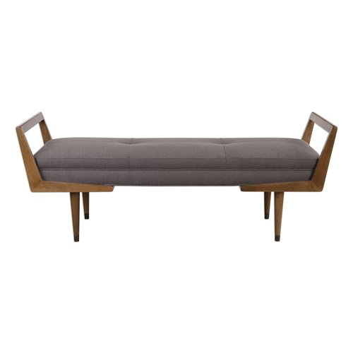Uttermost Waylon Mid-Century Modern Bench