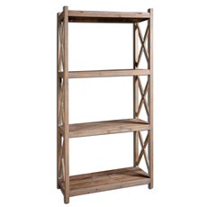 Uttermost Stratford Reclaimed Wood Etagere