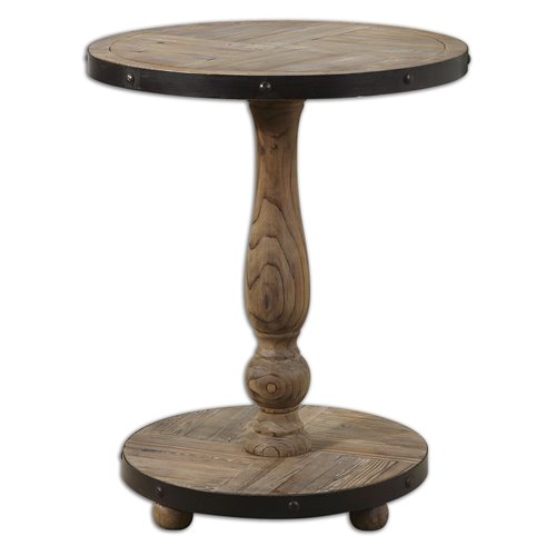 Uttermost Kumberlin Wooden Round Table