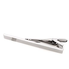 Rhodium Plated Tie Bar