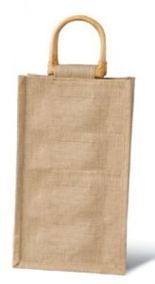 Jute Wine-Sac, Two Bottles