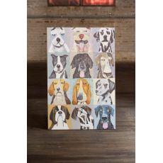 Oil Painting Emotional Dogs