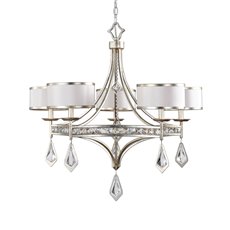 Uttermost Tamworth 5 Light Silver Champagne Chandelier