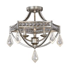 Uttermost Tamworth Modern 3 Light Semi Flush