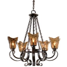 Uttermost Vetraio 5Lt Oil Rubbed Bronze Chandelier