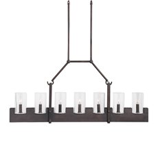 Uttermost Pinecroft, 7 Light Island Linear Pendant
