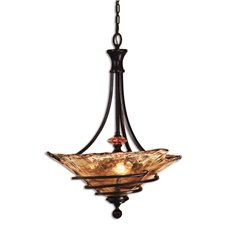 Uttermost Vitalia 3 Lt Oil Rubbed Bronze Pendant