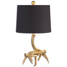 Uttermost Golden Antlers Table Lamp