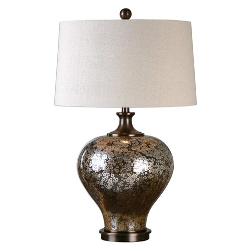 Uttermost Liro Mercury Glass Table Lamp