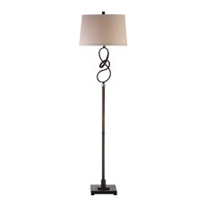 Uttermost Tenley Twisted Bronze Floor Lamp