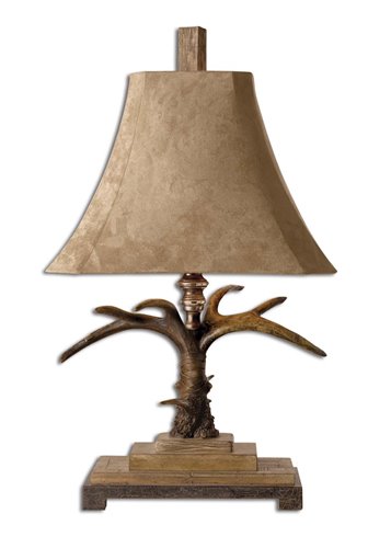 Uttermost Stag Horn Table Lamp