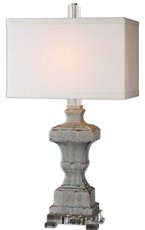 Uttermost San Marcello Blue Glaze Lamp