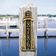 Lighthouse Address Plaque