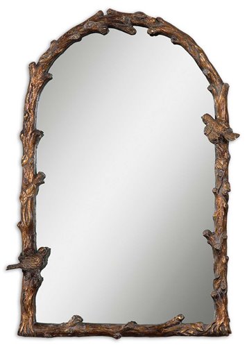Uttermost Paza Antique Gold Arch Mirror