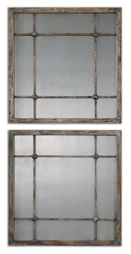 Uttermost Saragano Square Mirrors Set/2