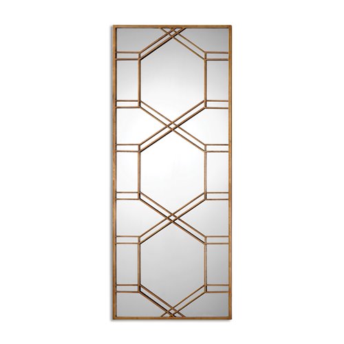 Uttermost Kennis Gold Leaf Leaner Mirror