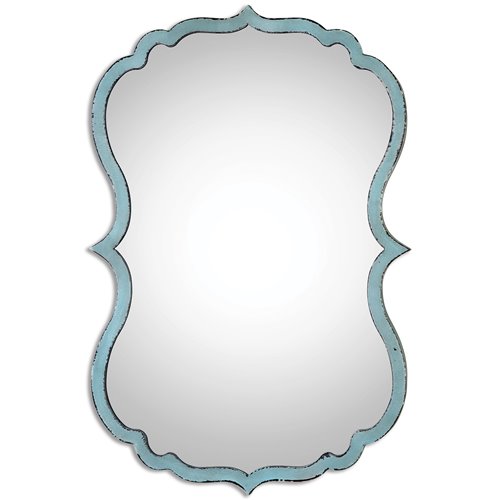 Uttermost Nicola Light Blue Mirror