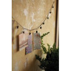 Chain Garland With Twelve Clips Set of 4