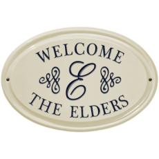 Personalized Welcome House Plaque