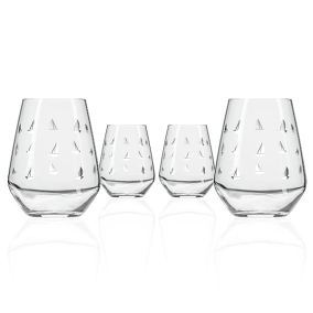 Sailing Stemless Wine Glasses (set of 4) 18 OZ