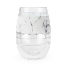 Wine FREEZE Cooling Cup in Marble Single
