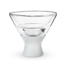 Glass FREEZE Martini Glass (set of two) by HOST