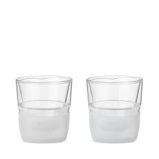 Glass FREEZE Whiskey Glass (set of two) by HOST