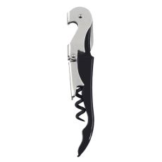 Truetap Double-Hinged Waiter's Corkscrew in Black