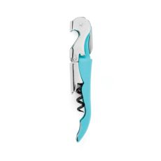 Truetap Soft Touch Blue Double Hinged Corkscrew by True