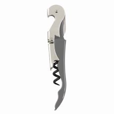 Truetap Grey Double-Hinged Waiter's Corkscrew by True