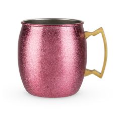Comet: Pink Glitter Moscow Mule by Blush