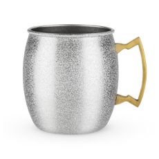 Comet: Silver Glitter Moscow Mule by Blush