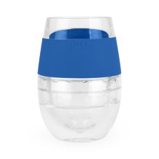 Wine FREEZE Cooling Cup in Blue (1 pack) by HOST