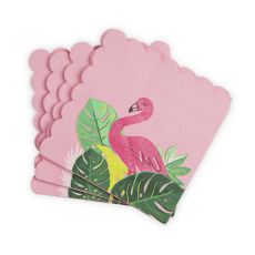 Flamingle Dinner Napkin by Cakewalk