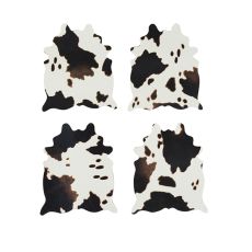 Cowhide Coaster Set by Foster & Rye