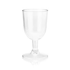 True Party: 6oz Plastic Wine Glass Set - 20 pc