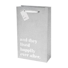 Happily Ever After Silver Double Bottle Bag by Cakewalk