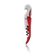 Truetap Double-Hinged Corkscrew in Red