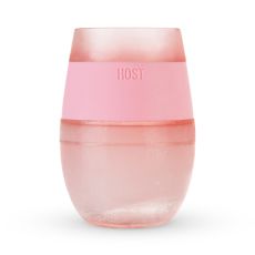 Wine FREEZE Cooling Cup in Translucent Pink