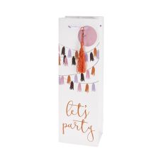 Let's Party Single-Bottle Wine Bag